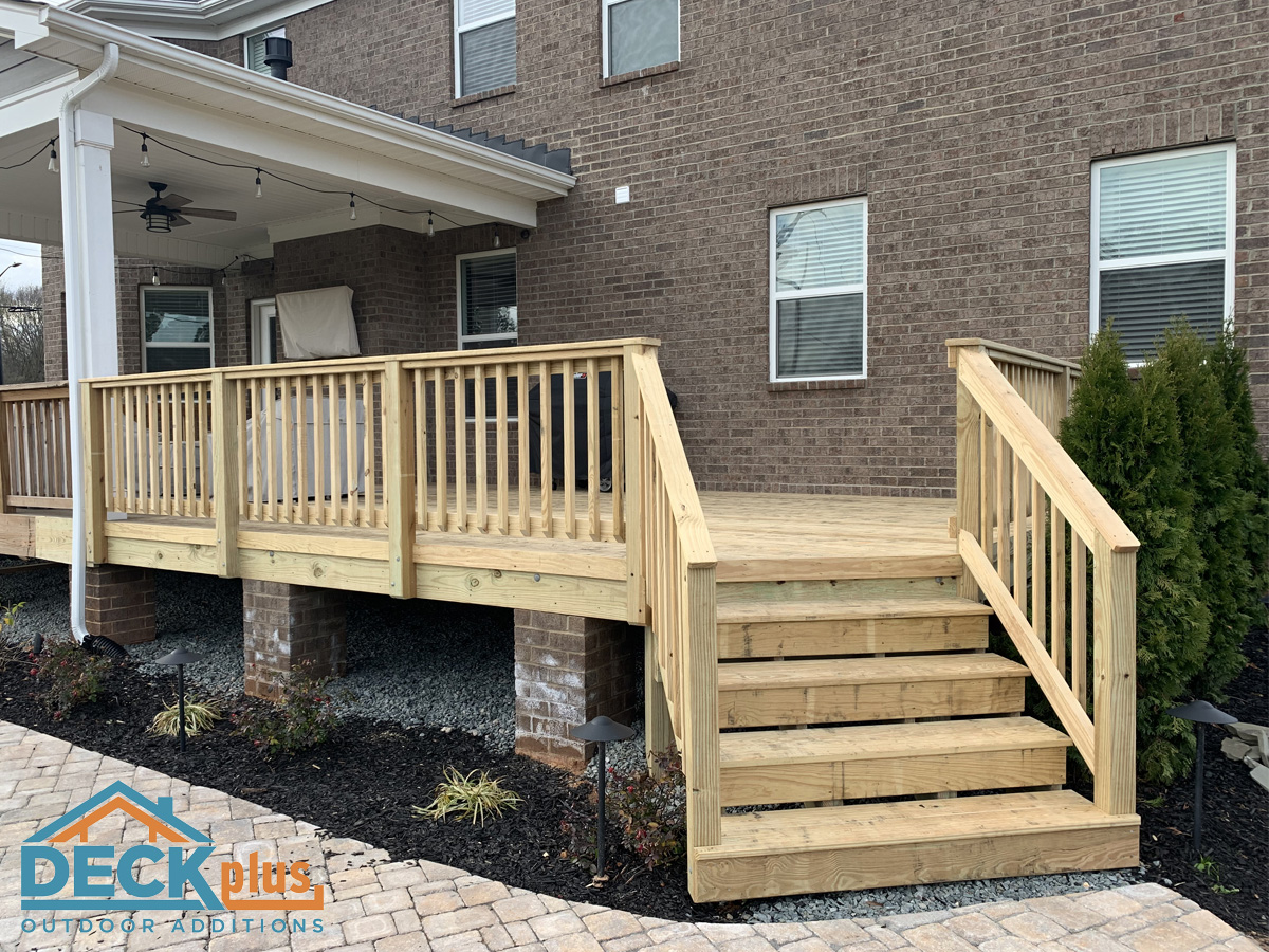 outdoor wooden decks