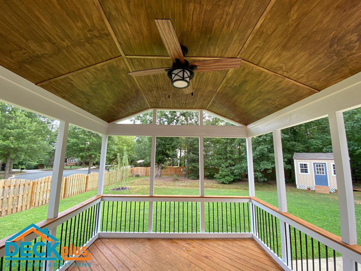 Screened-porch-with-gable-roof-in-Matthews-NC