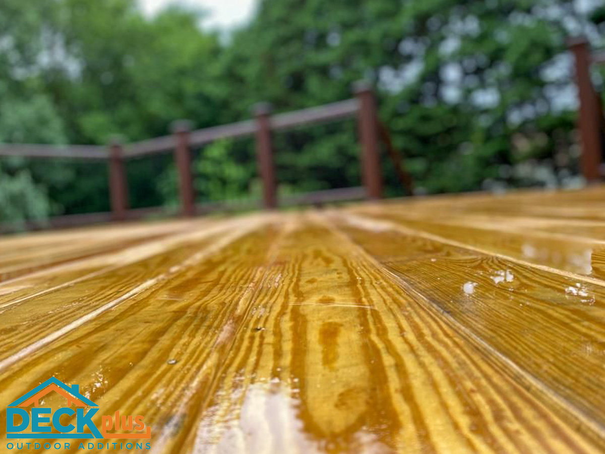 wooden deck builder