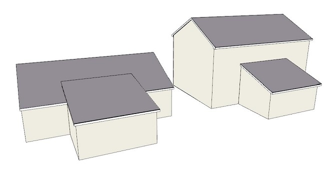 Shed-Roof-Attached-to-Gable-Roofed-Structure