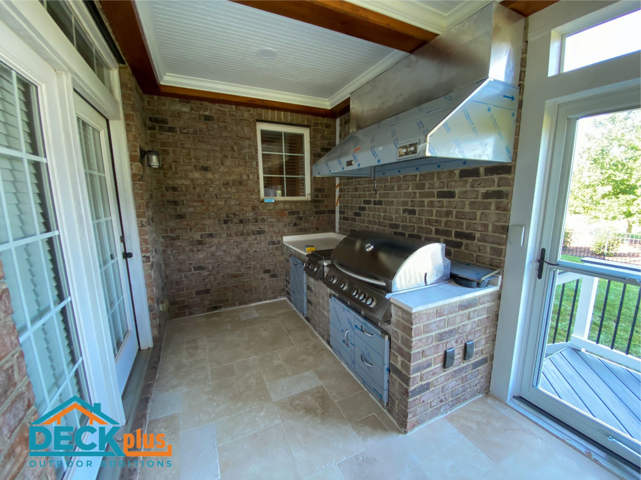 three season room outdoor kitchen waxhaw nc