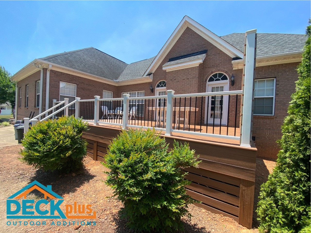 custom clover sc deck with solid board skirting deck plus