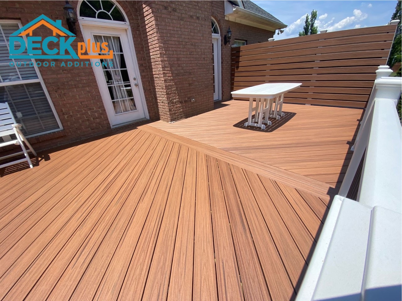 stunning low maintenance deck clover sc